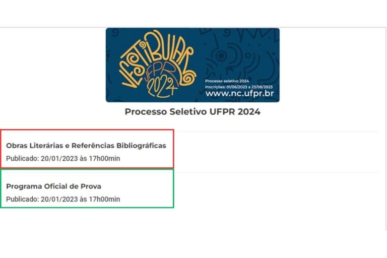 Vestibular UFPR 2024: Inscrições, Provas, Datas, Vagas