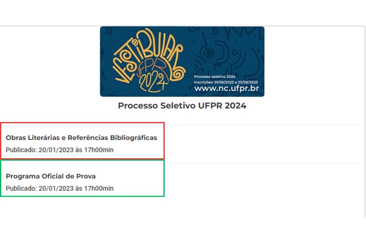 Vestibular UFPR: provas, calendário, cursos, vagas e mais